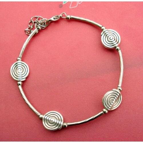 Yunnan national accessories silver jewelry tibetan jewelry silver tibetan miao silver bracelet sl007