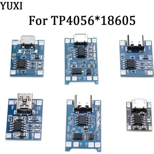 For TP4056 * 18650 lithium battery 3.7V 3.6V 4.2V lithium battery charging board for 1A overshoot and over discharge protection