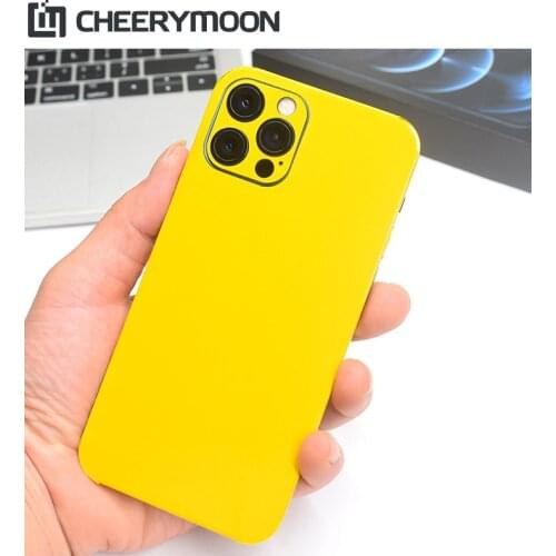 Bright Surface Decorative For iPhone 12 11 Pro Max mini XR SE2 XS 7 8 5 SE 5s 6s 6 Plus Protector Allinclusive Back Film Sticker