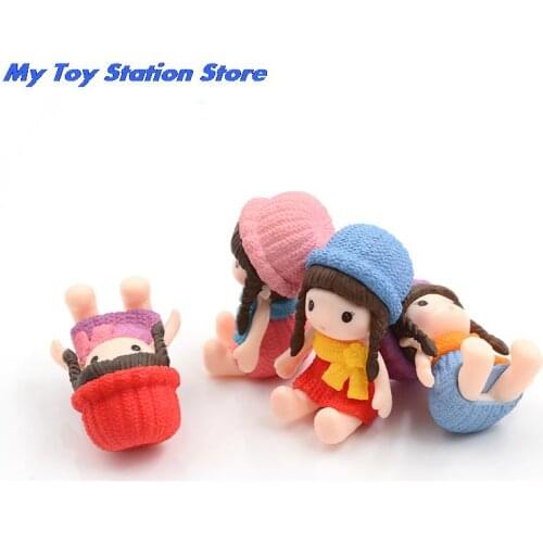 1Pc DIY Micro Landscape Dolls Mini Doll Fairy Garden Miniatures Decor Dollhouse Figures
