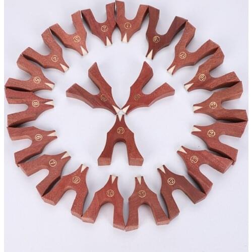 21PCS Full Set Premium Wooden Guzheng Bridge Chinese Zither Koto Replacement Parts