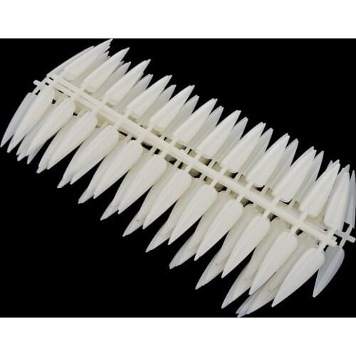 240pcs Full French False Nail Tips Fake Nail Art DIY Decoration Natural