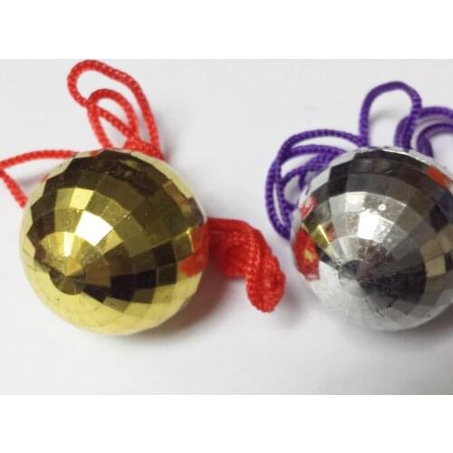 6X Plastic deco Ball necklace VINTAGE Charms chain Retro Fashion Party Birthday Pinata Game Gift Prize