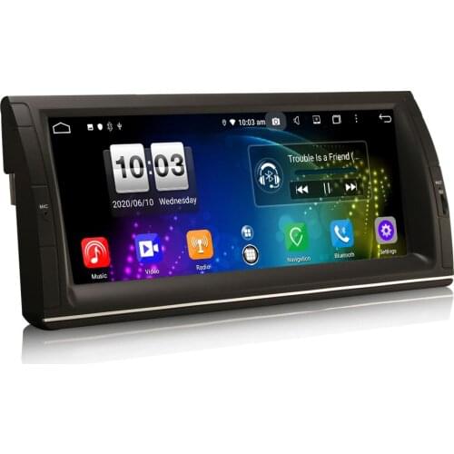 10.25" Android 10.0 OS Car Multimedia GPS Radio System for BMW X5 E53 2000-2007 & BMW E39 M5 1999-2003 & BMW E39 1995-2003