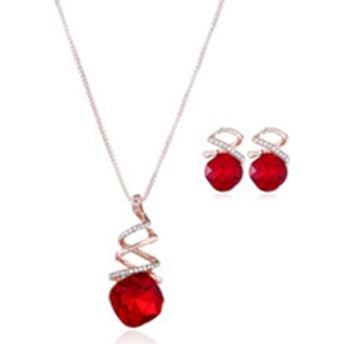 Free shipping Wholesale Jewerly sets necklace and earrings