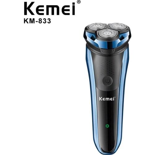 Kemei Electric Face Shaver Razor For Men 3D Floating blade Washable USB Rechargeable Shaving Beard Machine Beard Trimmer new