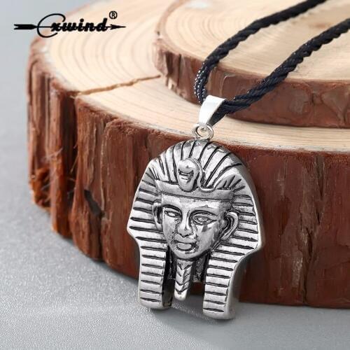 Cxwind Retro Egypt Charm Pendant Jewelry Pharaoh Pendant Necklace For Men/Women Vintage Jewelry Necklace Wholesale