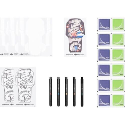 For DJI Mavic Mini DIY Creative Kit For DJI Mavic Mini Sticker Set Hand Draw Skin for Mavic Mini Drone Accessories