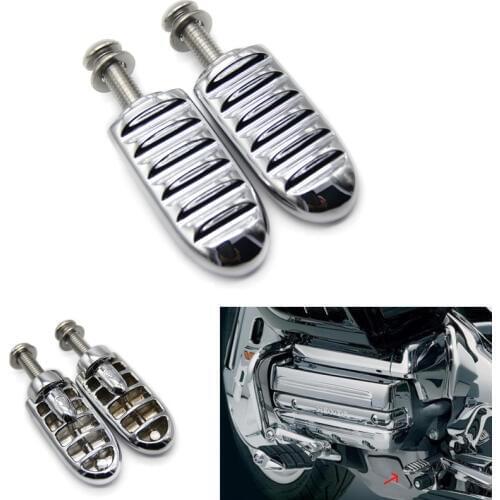 Hot sell Motorcycle Chrome Heel Toe Shifter Pegs For Honda Gold Wing GL1800 2001-2013 12