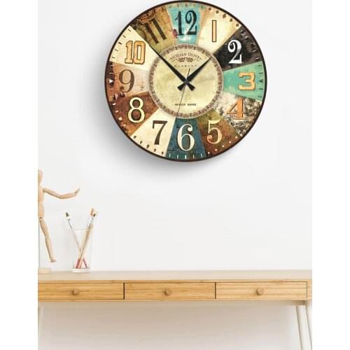 Mdf Wall Clock 55 cm - Ms5538