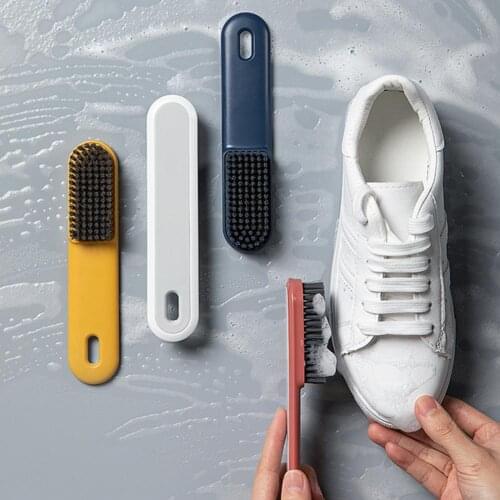 Shoe Brush Eco-friendly Strong Decontamination Ability ABS Clothes Cleaning Brush for Home Shoe Brush