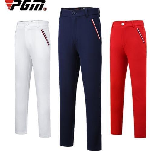 130~160cm Children Girls Slim Trousers New Golf Tennis Youth Long Pants High-elastic Spring Summer Autumn Sportsweat Pants