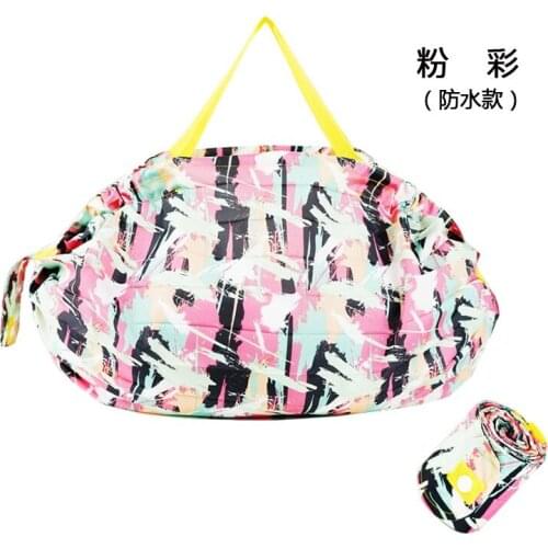 2021 Fashion Japanese pop New Foldable Reusable Eco Friendly Folding Shopping Bags for women