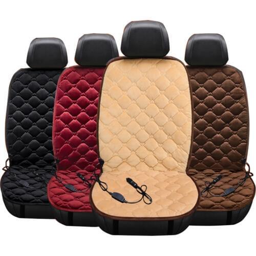 Car seat heater cushion insulation cover winter heating warm high and low temperature 12V heated seat cover car seat decoration