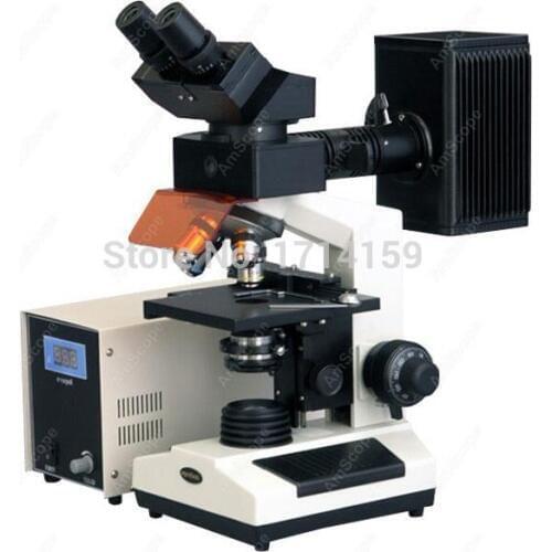 Biology research-AmScope Supplies Binocular Compound Microscope EPI - Fluorescence