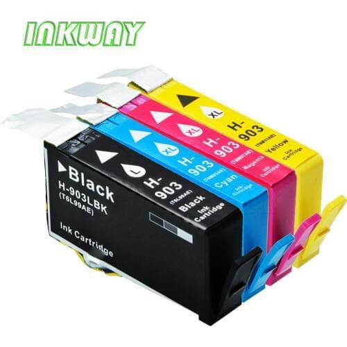 INK WAY Remanufactured Cartridges for HP903XL for HP Officejet Pro6950/6960/6970 All-in-One Printer etc.full set