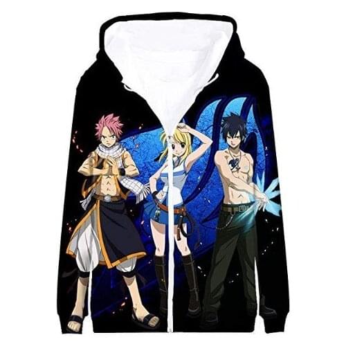 Source Color Printing Adult Childrens Zipper Manufacturer Japanese Animation My Hero College 3D Men and Women Sidno
