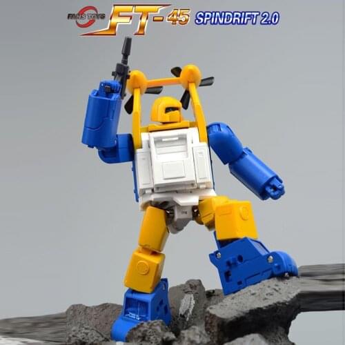 FansToys Transformation FT-45 FT45 G1 Spindrift Seaspray Version2.0 Alloy Action Figure Robot Toy Model Deformed Collection Gift
