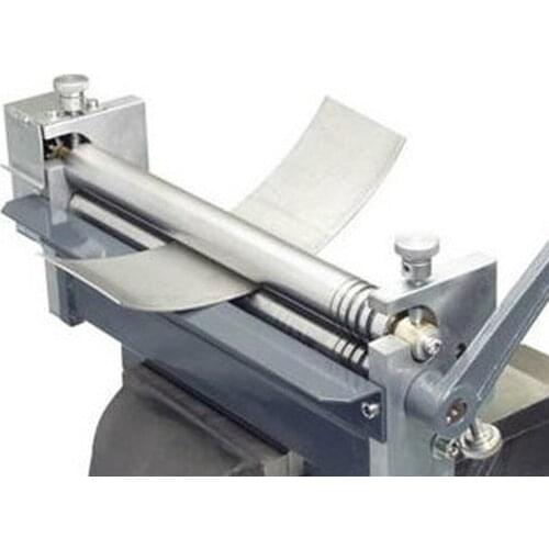 HR-320 small desktop manual roll machine steel plate, steel rod roll processing metal plate bending round machine