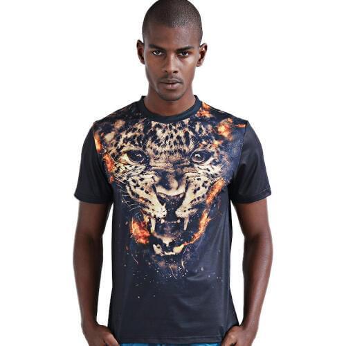 T Shirt Men 2017 New Mens Casual 3d Printed Anime T Shirt Mens Short Sleeve O Neck Top Tees Harajuku Tee Shirt Homme T537