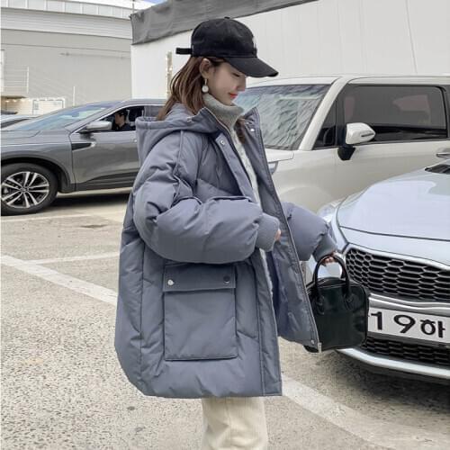 New Korean Version of the Loose Cotton-Padded Clothes Fashion Quilted Womens Short Style Winter Thick