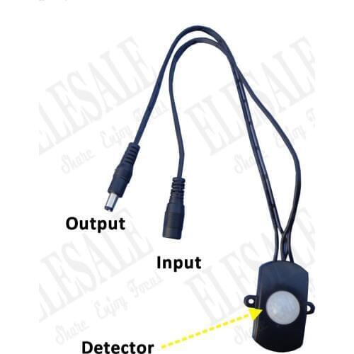 New Mini 5-24V PIR Motion Sensor Switch DIY Infrared Sensor Detector For Automatic Control Led Light Door Alarm Switch