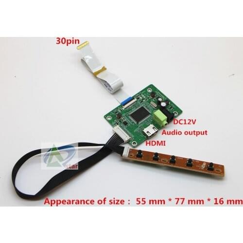 HDMI LCD Controller Board For 11.6" 13.3" 14" 15.6" 17.3" N116HSE LTN133HL01 B156HAN01.1 N173HCE-E31 1920x1080 EDP LCD Screen