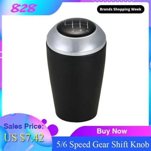 5/6 Speed Car Manual Gear Shift Knob Shifter For MAZDA 3 BK BL (06-12) 5 CR CW (05-13) FOR MAZDA 6 II GH (07-12) CX-7 ER (06-12)