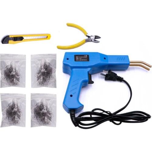 50W Handy Plastics Welders Garage Tools Hot Staplers Machine Staple PVC Repairing Machine Car Bumper Repairing Welding Tools