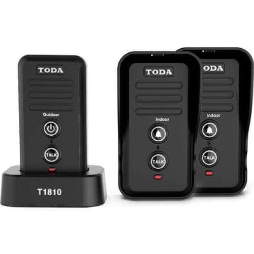 New Arrival Reasonable Price Intercom System Audio Door Bell / Home Security Smart Wireless Audio Door Phone In Stock 2V1