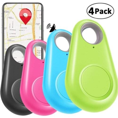 Pet Smart GPS Tracker Mini Anti-Lost Waterproof Bluetooth Locator Tracer For Pet Dog Cat Kids Car Wallet Key Collar Accessories