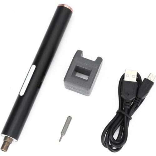 USB Electric Screwdriver Lithium Battery Rechargeable Set for Mobile Phone Handhold Screwdriver Power Tools Multi-function