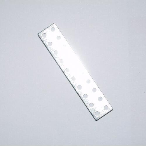 10/100pcs 50x10mm Porous iron plate/toy accessories/technology production materials/rc car toys for children/toys/baby toy