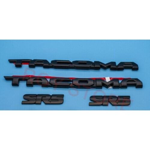 2016-2020 for TACOMA SR5 BLACKOUT EMBLEM OVERLAY KIT OEM