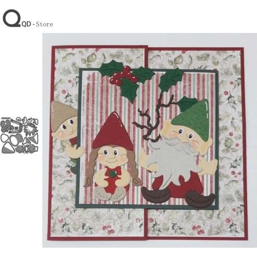 Santa Claus metal Cutting Dies Scrapbooking Handmade Tools DIY Card Make Mould Model Craft Decoration New 2021 Wholesale