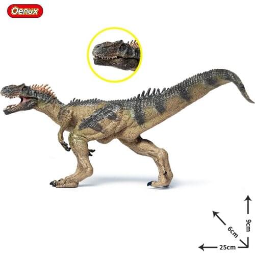 Jurassic Simulation Static Dinosaur World Model New Allosaurus Solid Large Jurassic Prehistoric Animal Plastic Dinosaur Toy
