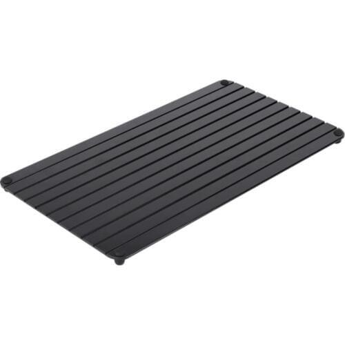 Fast Defrosting Tray Thaw Frozen Food Meat Fruit Quick Defrosting Plate Board Defrost Kitchen Gadget Tool 0.12"/0.3cm thickness