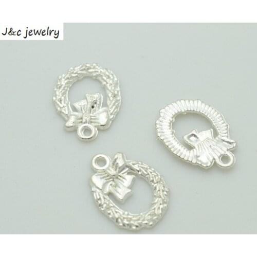 New Arrival 50 pcs/lot Alloy Charms Pendant Tie silver plated 16*12 mm Jewelry Making DIY Charms Handmade Crafts 34158B