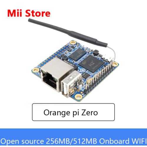 Orange Pi Zero 256MB/512MB Developed Board, H2+ Quad-Core Open-Source Single Mini Single Board Computer