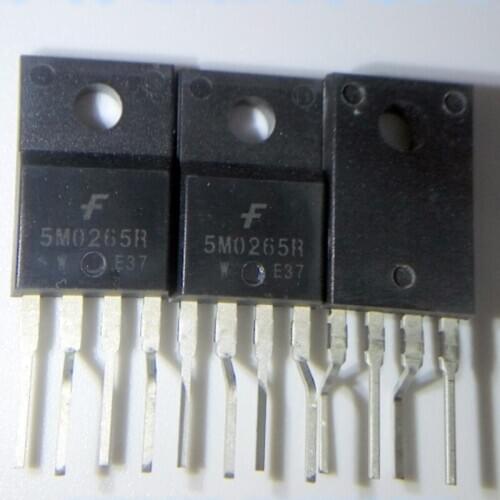New Original 10PCS/Lot KA5M0265R 5M0265R or KA5M0165R 5M0165R or KA5M0365R 5M0365R TO-220F-4 Power Switch (FPS)
