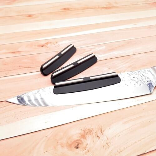 15 degree Angle guide plastic sharpening stone sharper knife sharpening tools Accessories knife folder kitchen bar