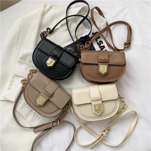 Casual Retro Fashion Women Shoulder Bags Designer Strap Female Handbags Luxury Pu Leather Crossbody Messenger Bag