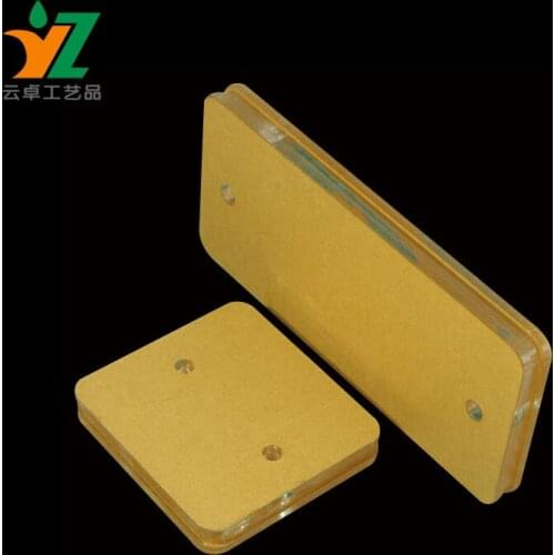 Sewing Accessories Acrylic Template for LEATHER Zipper Installation installer Wallet FIX DIY Tool REPAIR