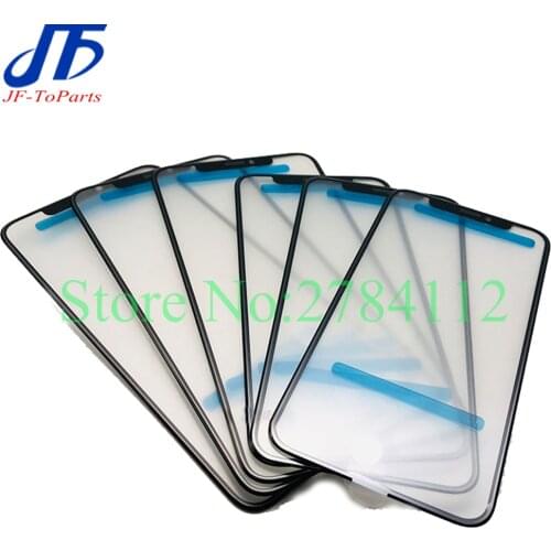 10pcs 2 in 1 Front Screen Outer Glass Len with OCA Replacement for iPhone 11 12 Pro Max X XR XS max 12Mini Touch Panel Repair