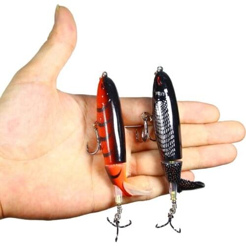 1PCS Minnow Fishing Lure Propeller Surface Tractor 13g/15g/35g CrankBaits Fishing Lures For Fishing Floating Wobblers Pike Bait