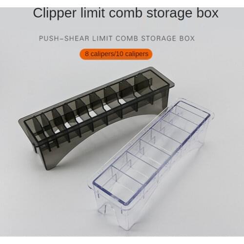 8 /10 Grid Base Box For Universal Hair Clipper Limit Comb Guide Attachment Size Barber Replacement Hair Styling Tool Accessories