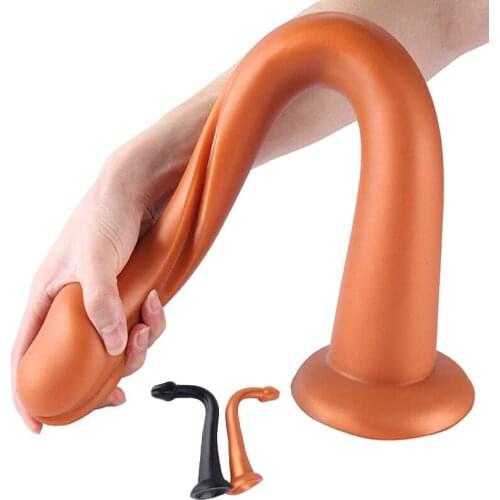 Huge Butt Plug Super Long Anal Plug Big Dildo Prostate Massage G spot Masturbator Realistic Penis Adult Sex Toys for Men Woman