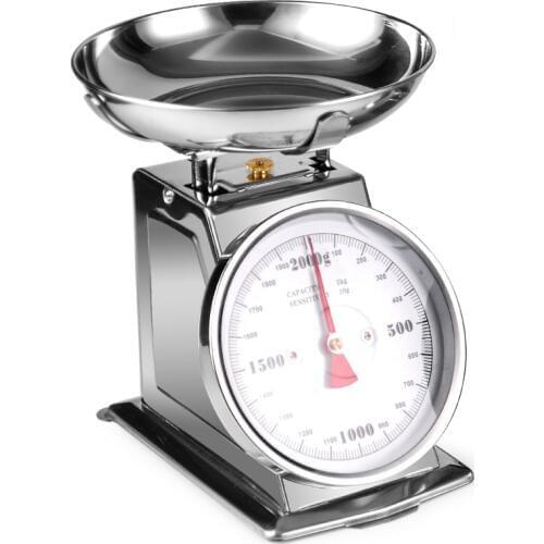 304 Stainless Steel Household Kitchen Mechanical Scale 2kg 4kg