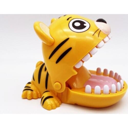 Childrens toys creative spoof tiger bite finger toy decompression artifact parent-child interaction decompression bite toy