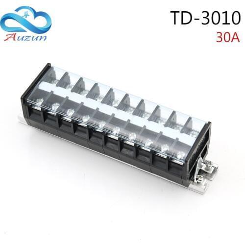 TD-3010 rail terminal block combination terminal block 10-position terminal block 30A660V